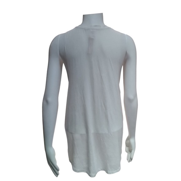 Victorias Secret Angel Graphic Tank Top White Pink Sleeveless Modal Medium - Picture 3 of 8